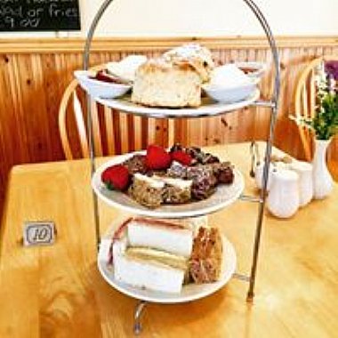 White Cottage Tearoom afternoon tea