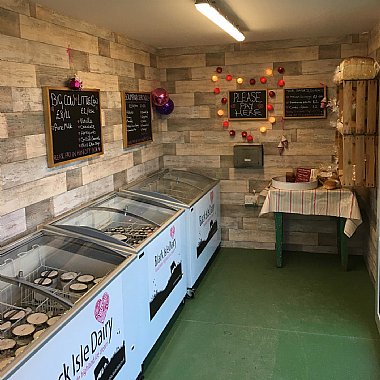Black Isle Dairy shop interior