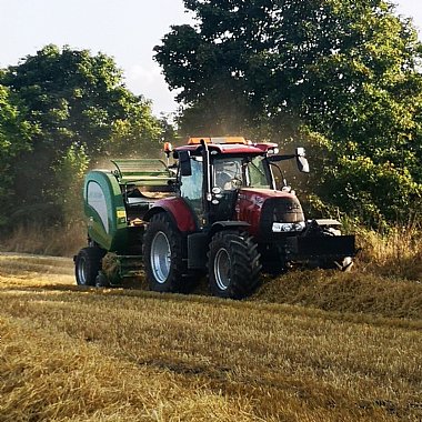 Tractor at Allanglach Farm