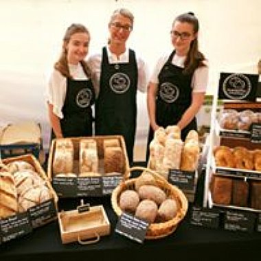 Bread selection at the market